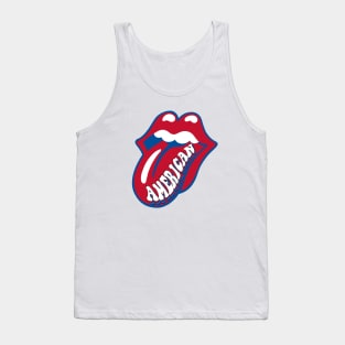 American U lips Tank Top